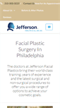 Mobile Screenshot of jeffersonfacialplastics.com